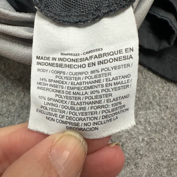 Nike Running Shorts Men L Gray 9" Brief Liner Stretch 506300 - Picture 7 of 16